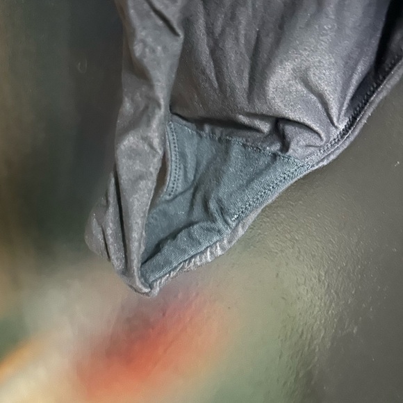 SMOOTHEZ Black Spaghetti Strap Scoop Bodysuit aerie xs - Picture 4 of 6